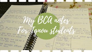 My BCS011 Notes For 1st Semester  IGNOU BCA 2021 [upl. by Amador]