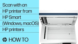 How to scan with an HP printer from HP Smart  HP printers  HP Support [upl. by Collie18]