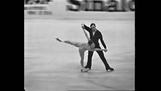 Tamara Moskvina amp Alexei Mishin  1967 World Figure Skating Championships FS [upl. by Gayleen905]