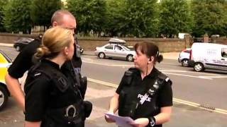 Traffic Cops PC Shona Gillen Taser arrest [upl. by Aisats]