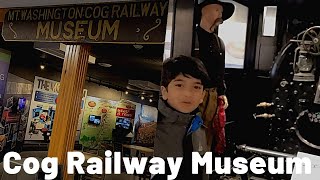 Cog Railway  MT Washington Cog Railway Museum  Tour [upl. by Drexler]