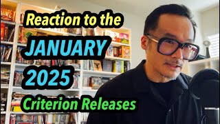 Daisukes reaction to the JANUARY 2025 CRITERION RELEASES [upl. by Isoais]