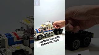 Lego MODEL TEAM 5580 Highway Rig 1986 [upl. by Nomad993]