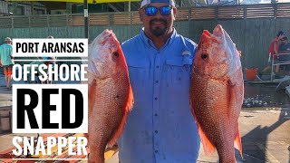 Port Aransas Texas Offshore Fishing 30 hour trip on La Pesca out of Dolphin Dock [upl. by Nitsrek]