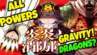 All Ignition Abilities and FIRE POWERS EXPLAINED  Fire Force [upl. by Aner]