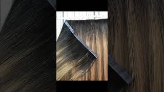 Invisible Injected Weft Skin Weft Hair Extensions  REIGN HAIR [upl. by Sera]