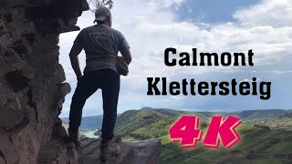 Calmont Klettersteig 4K Eine Tour bis zur Erschöpfung [upl. by Grier]