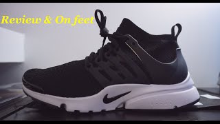 Nike Air Presto Ultra Flyknit Review  On Foot [upl. by Arv289]