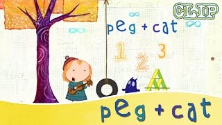 Peg  Cat  Theme Song [upl. by Eidac]