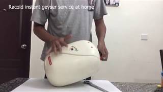 Racold Geyser Service at home simple DIY [upl. by Mahmoud]