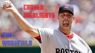 Career Highlights Tim Wakefield [upl. by Eidassac]