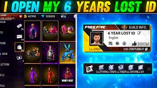 OPENING 6 YEAR OLD ID IN FREE FIRE😱🔥  Garena Free Fire max [upl. by Anabel]