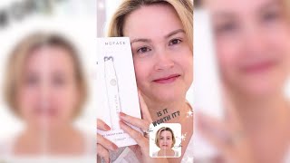 The NuFACE FIX Microcurrent Device for skin care Short [upl. by Cigam]