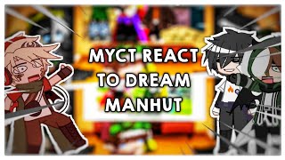 MCYTS  DSMP  REACT TO DREAM MANHUT ANIMATIC  JencilThePencil [upl. by Sileas]