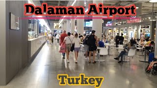 Dalaman Turkey Airport  Turkey 2022  4 K UHD 6fps [upl. by Glenn]