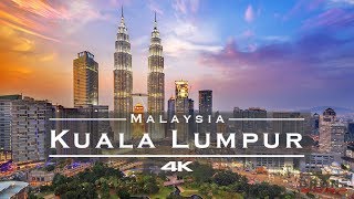 Kuala Lumpur Malaysia 🇲🇾  by drone 4K [upl. by Jordans944]