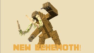 New Titanus Behemoth Model Showcase  Minecraft PE [upl. by Leandre]