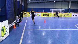 Futsal treino de finalização  André Caro Futsal [upl. by Vaish]