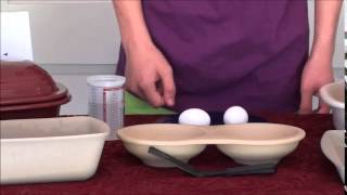 Pampered Chef Microwave Egg Cooker Product Demo [upl. by Reffineg554]