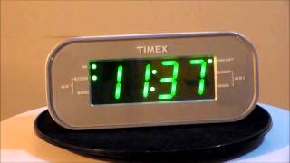 Timex T231W2 Large Display Alarm Clock Radio with Dual Alarms [upl. by Ahtebat]