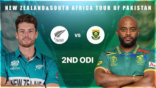 🔴 Live New Zealand Vs South Africa – 2nd ODI  Live Scores amp Commentary  NZ vs SA  1ST INNINGS [upl. by Aniham]