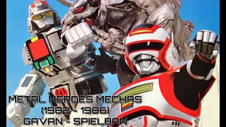 METAL HEROES MECHAS HD 60FPS [upl. by Sheena]