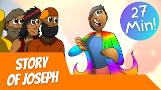 Bible Stories for Kids The Bible Story of Joseph [upl. by Akimahc326]