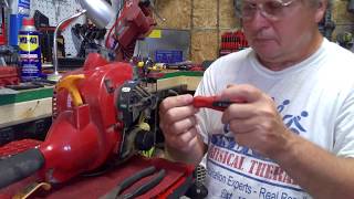 How to repair a throttle trigger on a weedeater [upl. by Udela695]