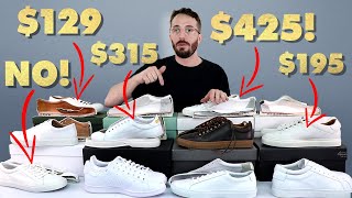 13 Sneaker Showdown  THE BEST WHITE SNEAKER and one to NEVER BUY [upl. by Netsew]