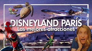 🧜‍♀️DISNEYLAND PARIS Las 10 2 mejores atracciones I 2024 [upl. by Araeic]