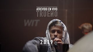 Trueno  2019  ATREVIDO EN VIVO [upl. by Neelyak435]