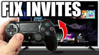 How to Fix Not Receiving Game Invites on PS4 Easy Guide [upl. by Nodle]