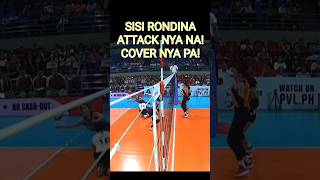 SISI RONDINA highlights vs farmfresh PVL 2024all around player [upl. by Carly]