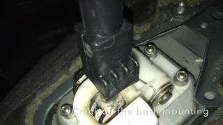 FIAT SienaPalio gear lever base bracket fix [upl. by Jaban]