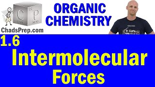 16 Intermolecular Forces  Organic Chemistry [upl. by Travis828]