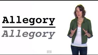 AP English Literature and Composition Terms  ALLEGORY  60second Recap® [upl. by Odell173]