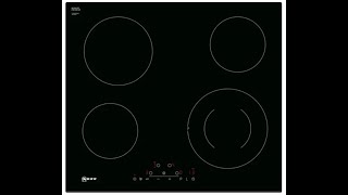 How To Unlock The Neff Induction Hob NEFF Induction Hob [upl. by Micco]