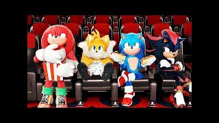 SONIC THE HEDGEHOG 3 quotWatching Gladiator IIquot Trailer NEW 2024 [upl. by Olimreh]