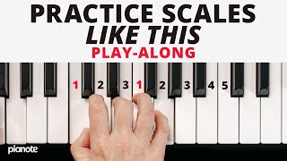 The BEST Way To Practice Piano Scales [upl. by Reede]