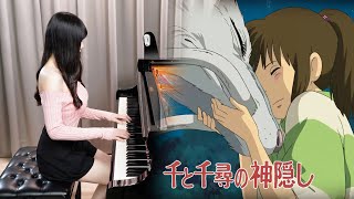 Spirited Away OST「One Summers Day  Joe Hisaishi」Rus Piano Cover Sheet Music [upl. by Aihn96]