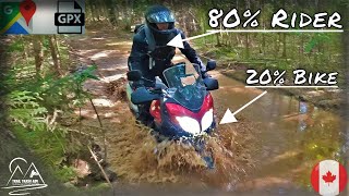 VStrom 650 OffRoad Capabilities  Stock vs Off Road Modified  S3 E10  4K [upl. by Ringler]