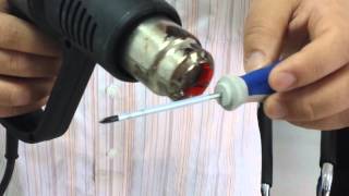 how to use PTFETEFLON heat shrink tube see here [upl. by Imeon]