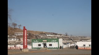 Full train route from North Korea Pyongyang to China Dandong [upl. by Achorn]