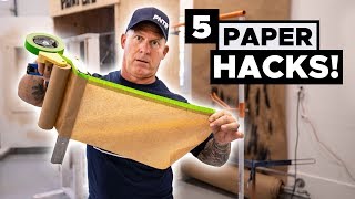 5 FANTASTIC HACKS for Painters Hand Masker Tips [upl. by Gino]