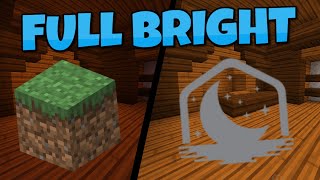 How to turn on FULLBRIGHT in Lunar Client  Tutorials [upl. by Yard]