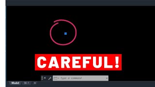 AUTOCAD TRICK fix ZOOM EXTENTS PROBLEM [upl. by Rimaj]