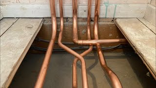 Full Central Heating Copper Press Fittings [upl. by Kcirddes]