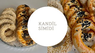 KANDİL SİMİDİ  Pastane Usülü Kandil Simidi Tarifi [upl. by Inatsed]