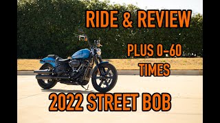 2022 STREET BOB FXBBS RIDE AND REVIEW [upl. by Quar]