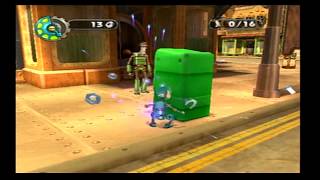 Robots the game PS2 walkthrough part 1  Rivet Town [upl. by Ilesara]